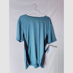 Game Time Heathered Green Performance Tee – Size L – NWT